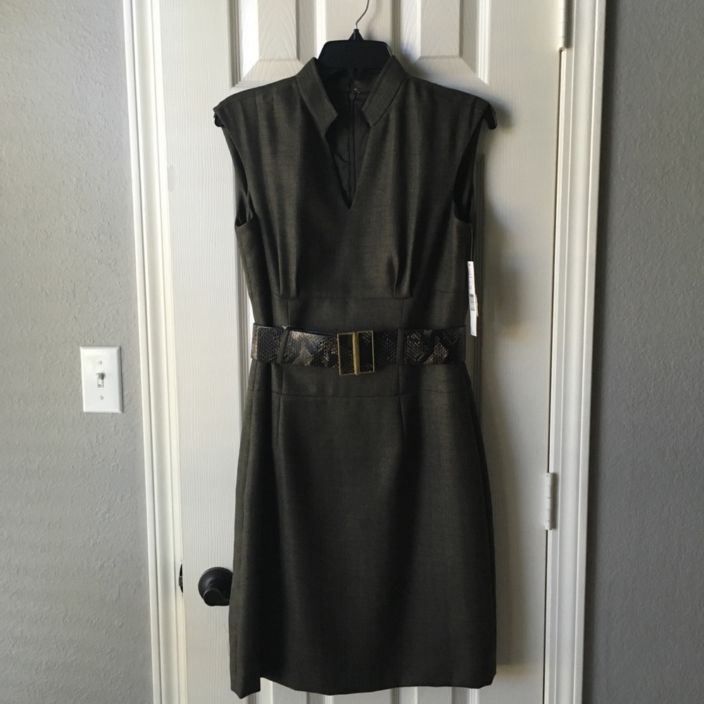 Antonio Melani Nasira hunter green dress Size 6